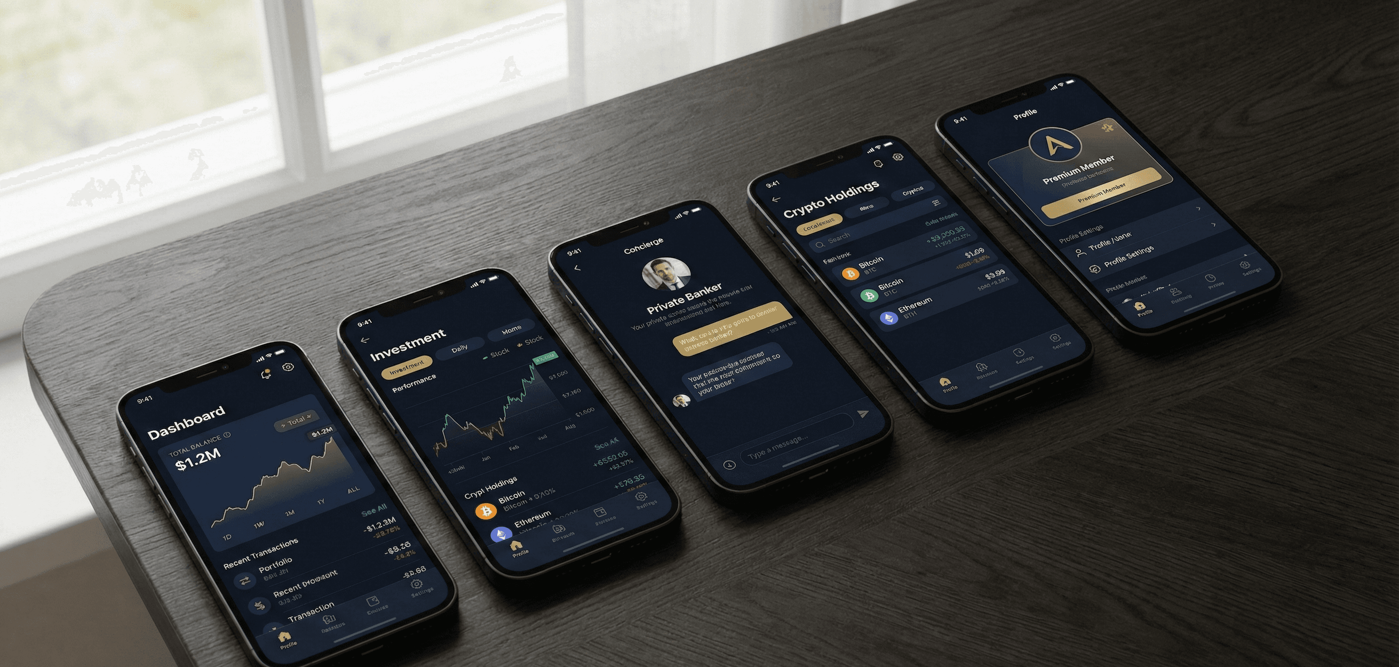 FinTech Platform Dashboard